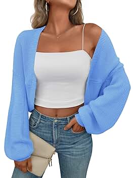 【YANYAN/ヤンヤン】Y CROP CARDIGAN yan yan | Sweaters | Yanyan Netty Open Stitch Crop Cardigan